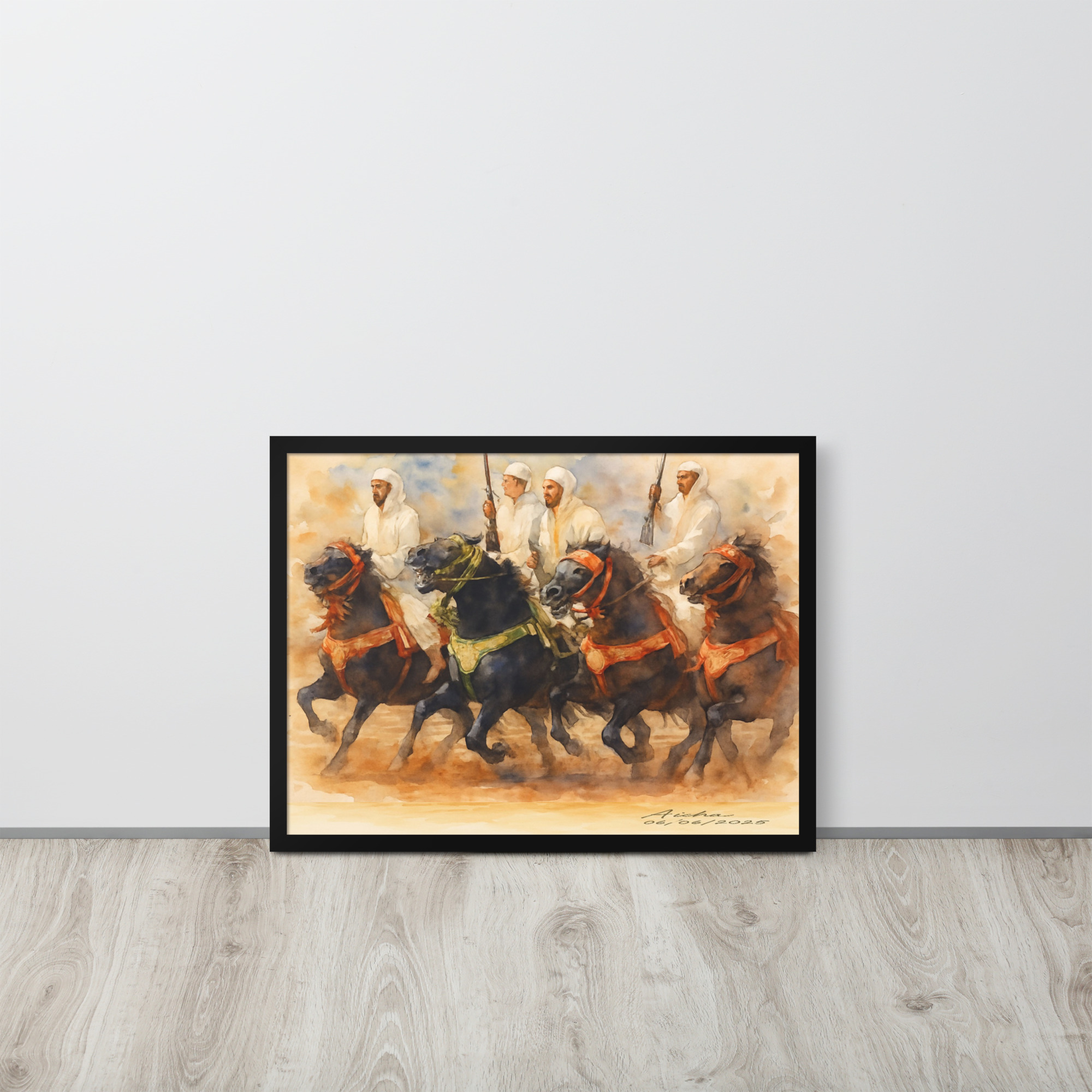 Moroccan Fantasia Horsemen | Traditional Equestrian Culture