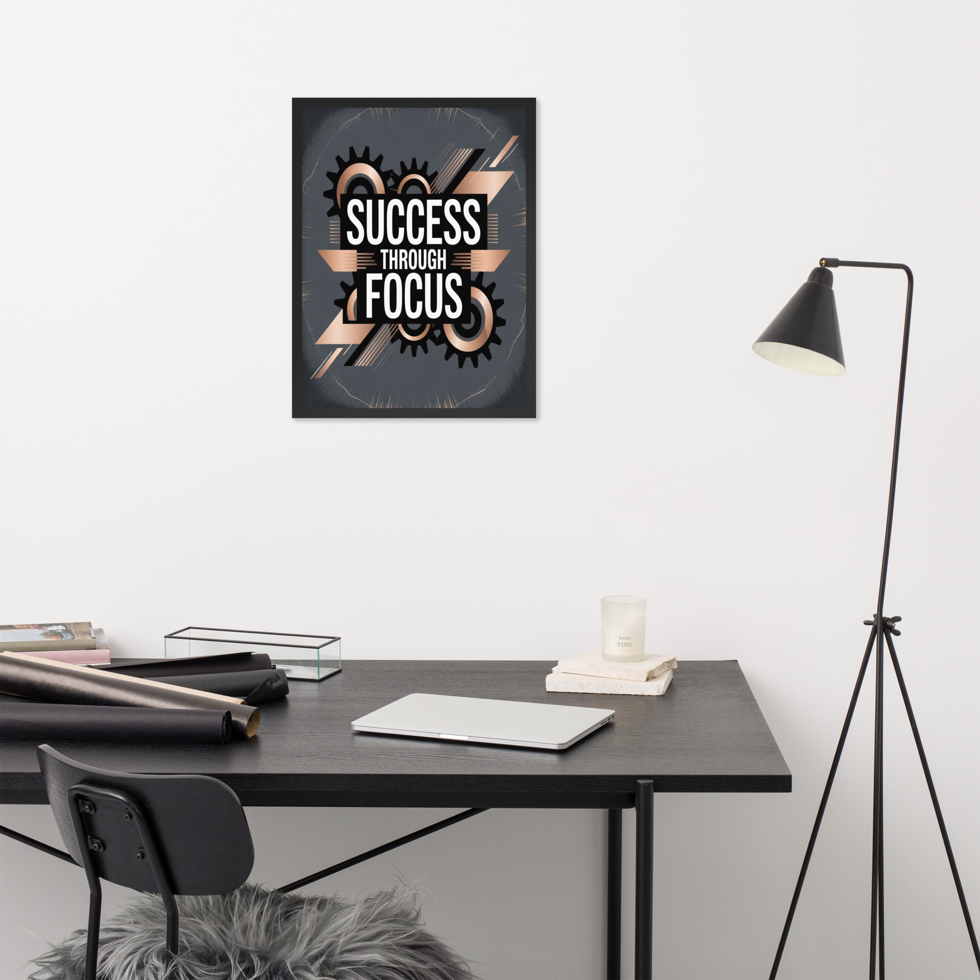 Industrial Motivational Office Print